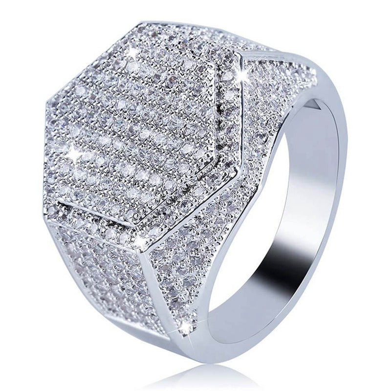 Bague homme en argent