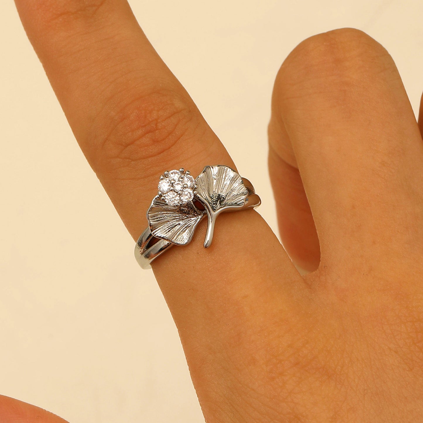 Bague de luxe taille Personnalisable À La Mode