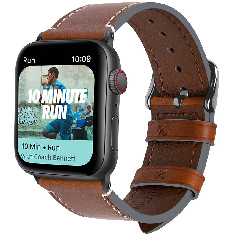 Bracelet de montre en cuir pour homme