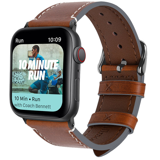 Bracelet de montre en cuir pour homme