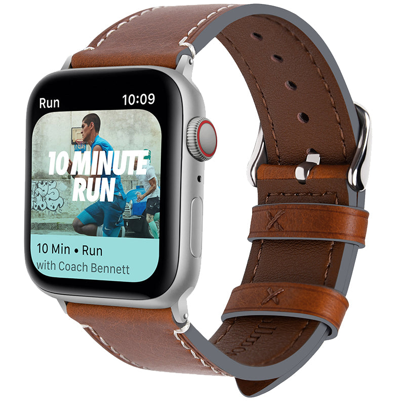 Bracelet de montre en cuir pour homme