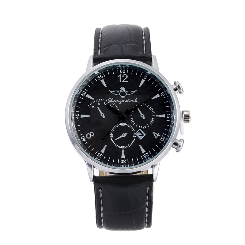 Montre à ceinture à quartz  Simple Calendar Leisure