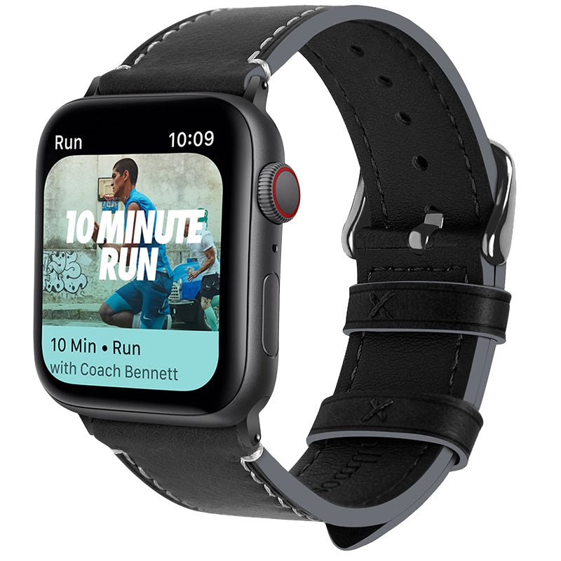 Bracelet de montre en cuir pour homme