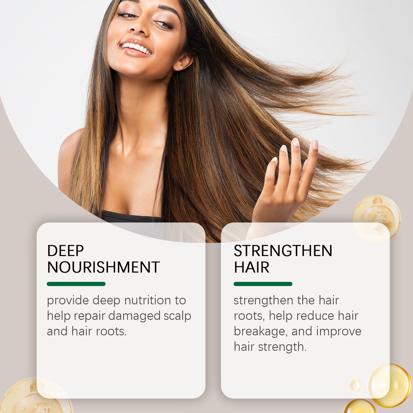 soins capillaires nourrit épaissement le cuir chevelu