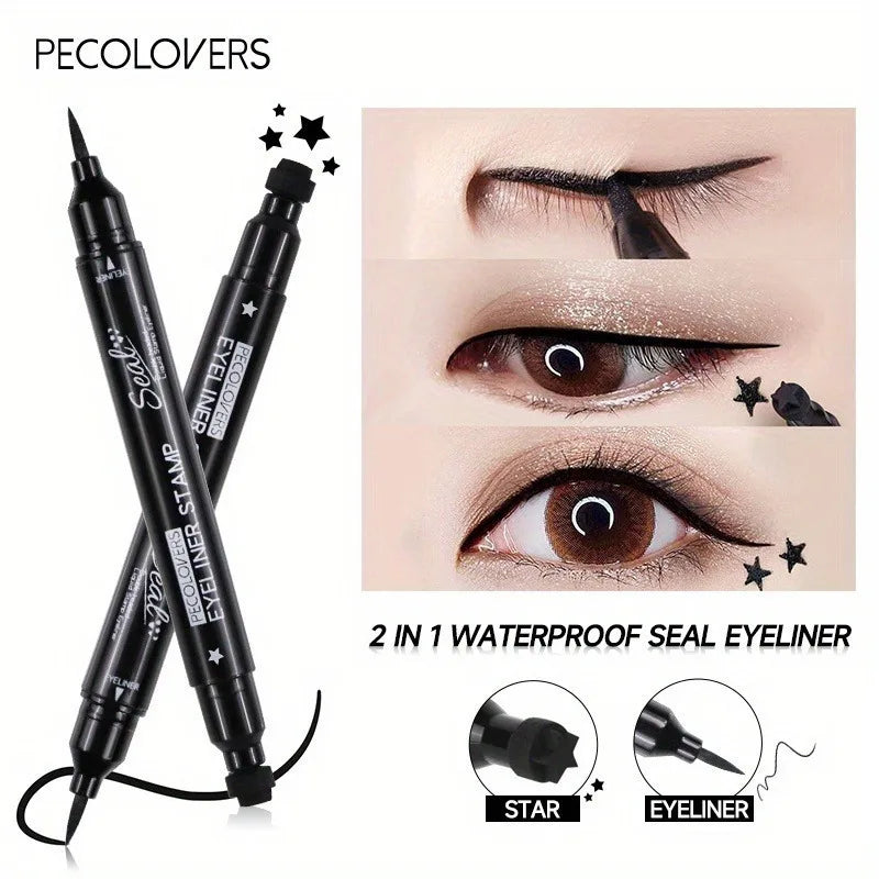 Eyeliner liquide noir 2 en 1