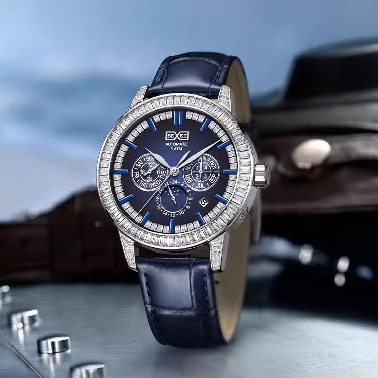 Montre mécanique cool avancée pour hommes