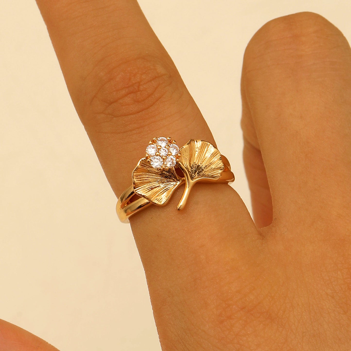 Bague de luxe taille Personnalisable À La Mode
