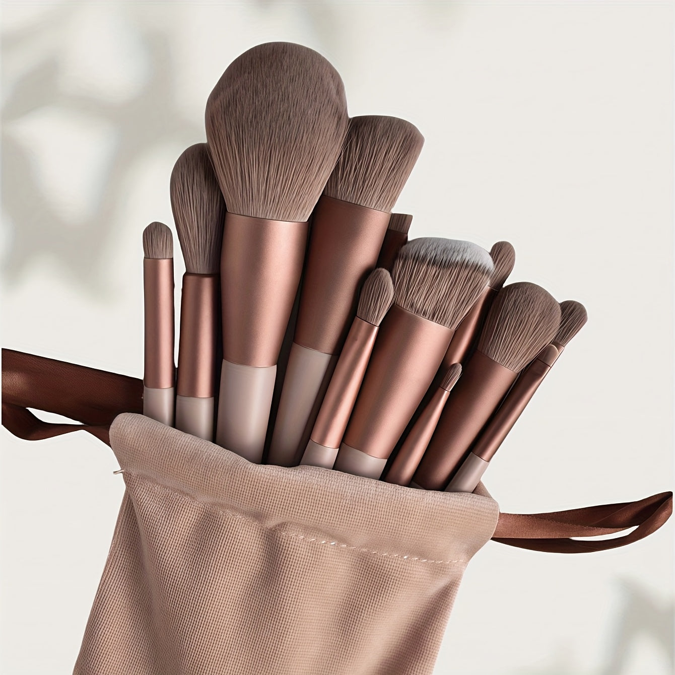 Ensemble de pinceaux de maquillage professionnels (13 pièces)